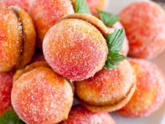 Как приготовить печенье Персики