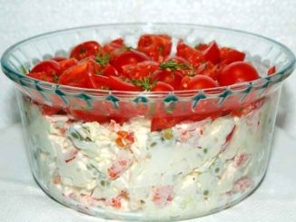 Как приготовить салат "Красная шапочка"