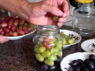 Как приготовить маринованный виноград